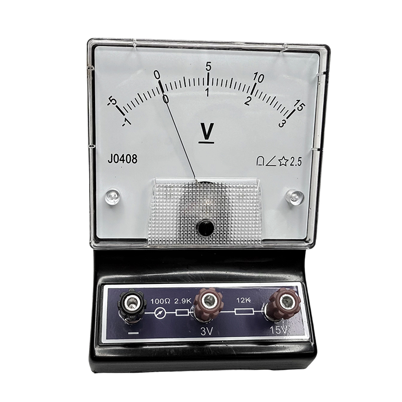 Undervisningsinstrument fysisk elektrisk krets experimentutrustning DC voltmeter
