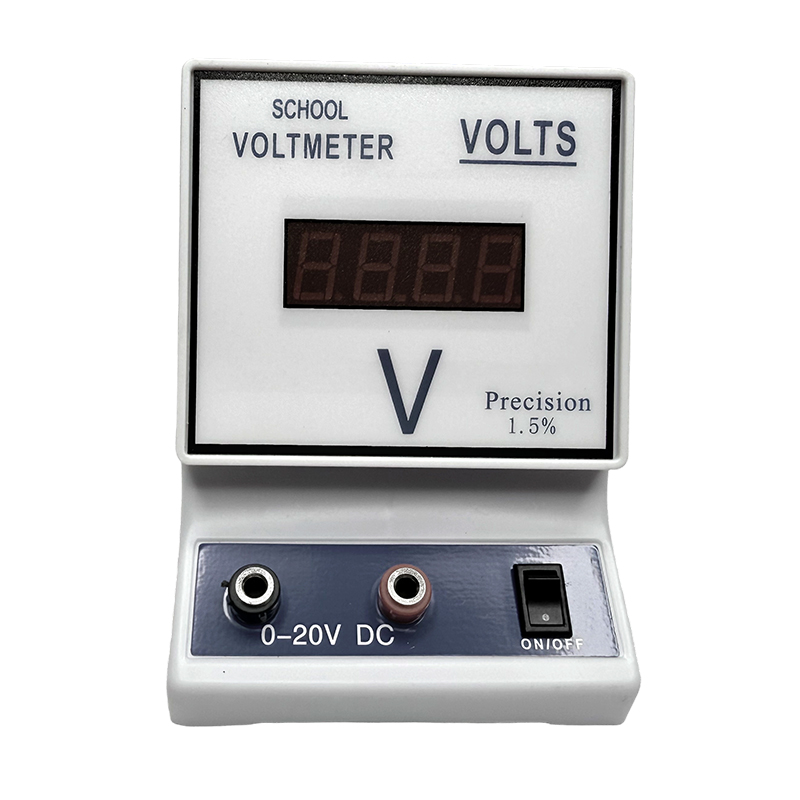 Undervisningsinstrument fysisk elektrisk krets experimentutrustning digital voltmeter