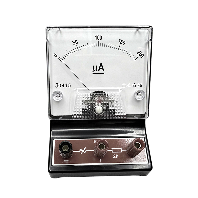 Undervisningsinstrument fysisk elektrisk krets experimentutrustning DC mikroamperemeter 200uA 