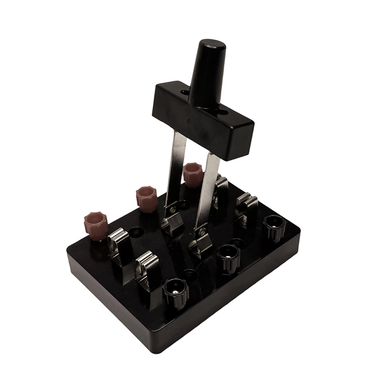 Dubbelpolig dubbel kast kniv switch student fysisk elektrisk laboratorieutrustning undervisning instrument