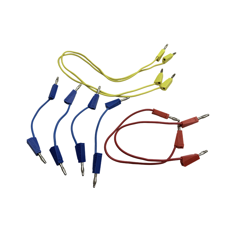 Undervisningsutrustning testning anslutningstråd för laboratorie elektriska bananplugg test wire set kablar