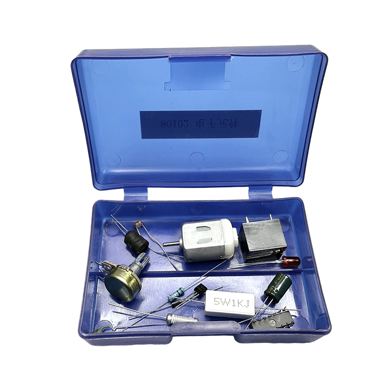 Elektroniska komponenter för studenter laboratoriekrets experiment vetenskap fysik experiment kit