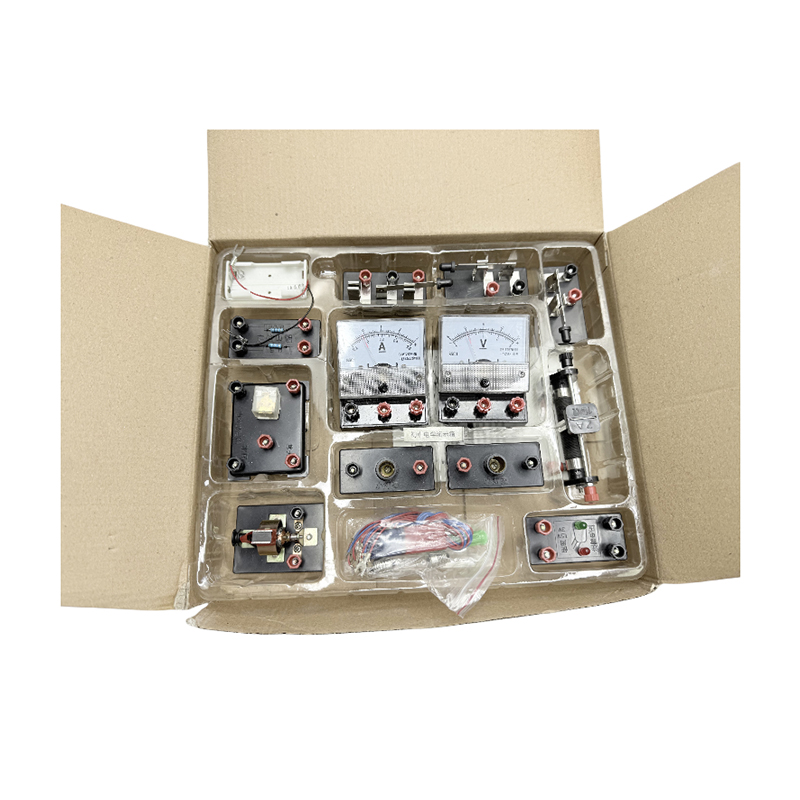 Junior high school el experiment box set krets apparater vetenskap experiment kit fysik laboratorieutrustning