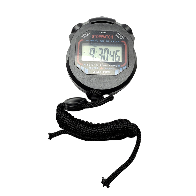 Sport stoppur timer multifunktionell elektronisk stoppur stoppur elektronisk timer / fysik / laboratorieinstrument