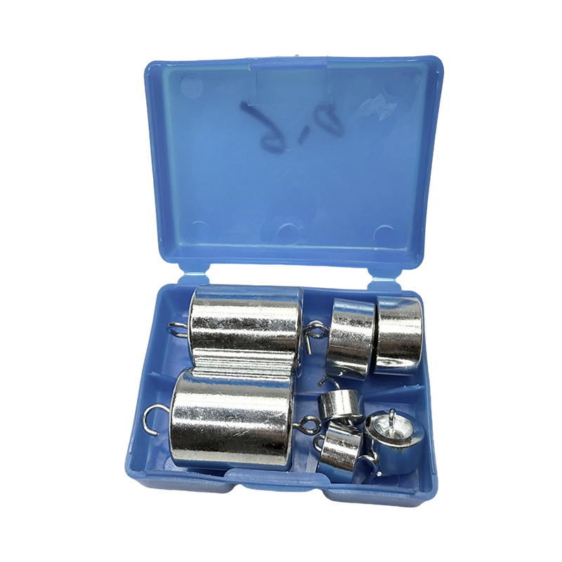 Pedagogisk viktuppsättning （200g*2、50g*2、20g*2、10g*1）/skolans fysiklabbinstrument vetenskapsexperiment och undervisningssats
