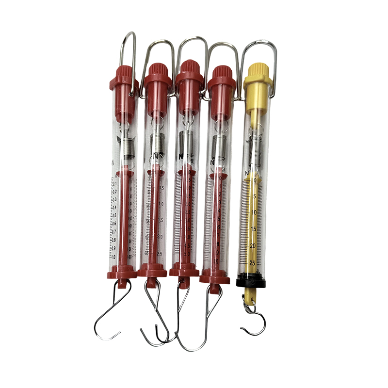 Skolfysik laboratorieinstrument vetenskap experiment undervisning utbildning kit 1N 2,5N 5N 10N 20N 30N 50N Cylinderdynamometer/cylindrisk dynamometer