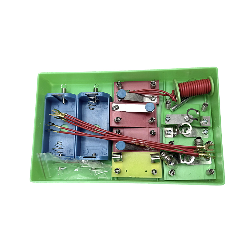 Fysisk experiment utrustning krets lärande kit ny fysisk montering vetenskap utrustning sluten krets experiment box