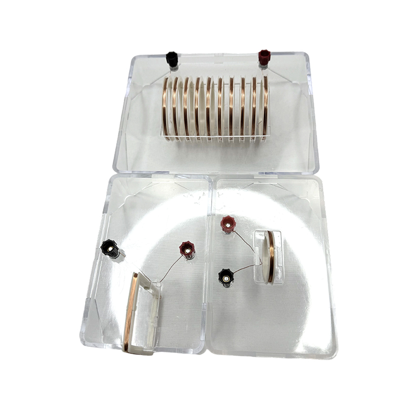 Fysisk ström magnetfält demonstrera instrument spot galvaniserad solenoid experimentell enhet