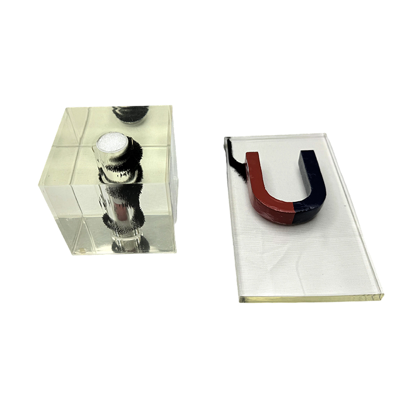 Demonstrator av magnetiska/magnetiska fält demonstration undervisning apparstus