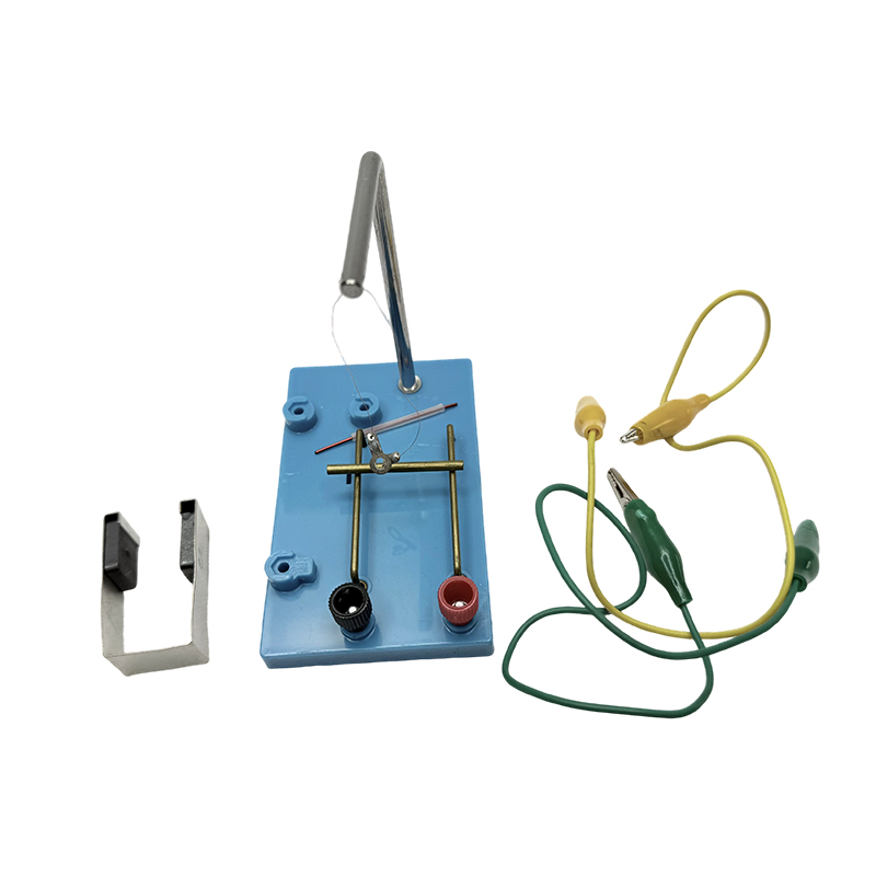 Effekt av magnetfält på elektrisk ström experimentella apparater/skolfysik/laboratorieinstrument
