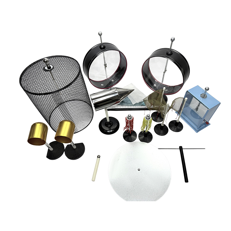Elektrostatiska laboratorieexperimentkit, fysikinlärningshjälpmedel