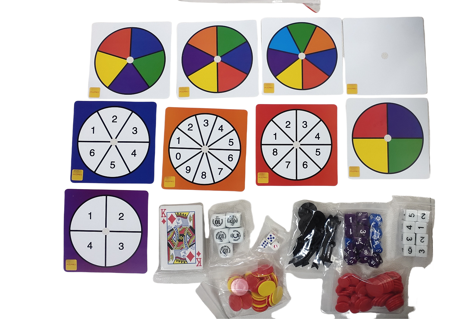 Sannolikhets- och statistikexperimentinstrument Sannolikhetskit för matematikundervisning