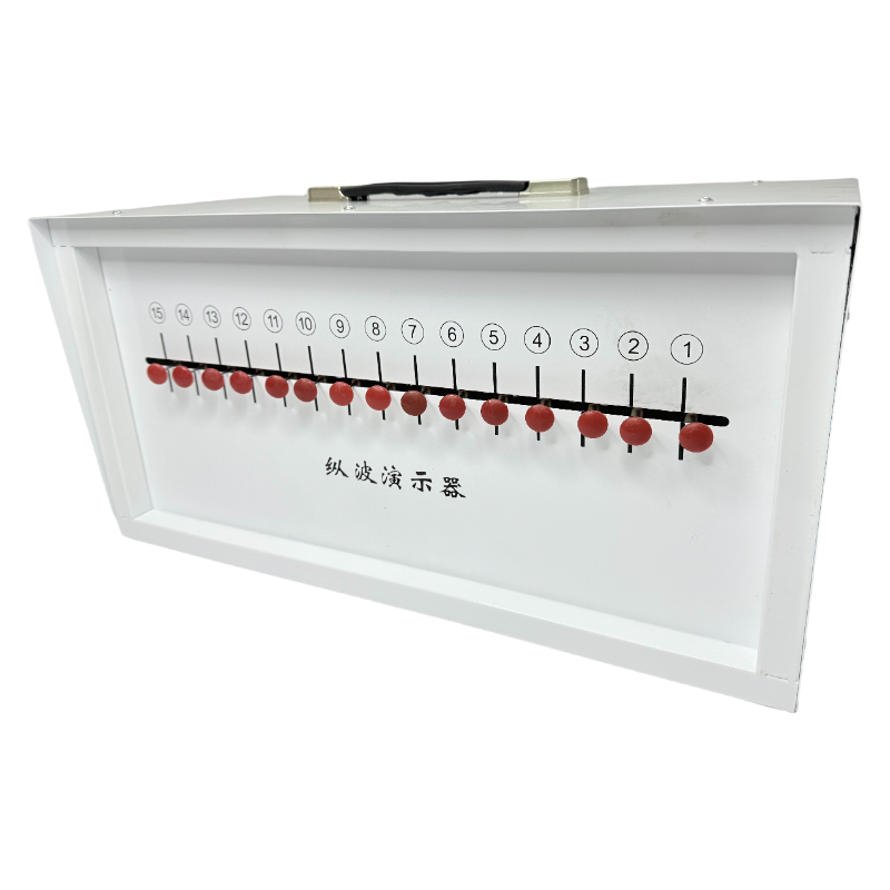 Longitudinell våg demonstrator fysik experiment undervisningsutrustning