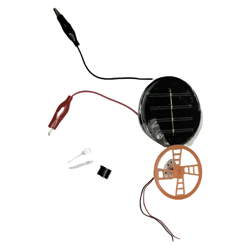 Fysik undervisning solenergi tillämpning material vetenskap experiment instrument