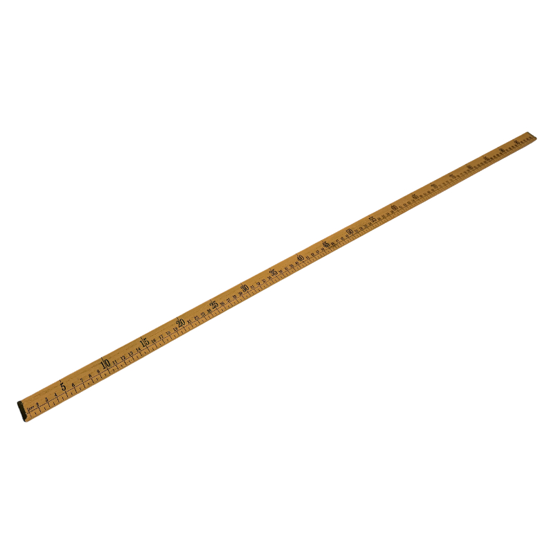 Linjal trä 100 cm